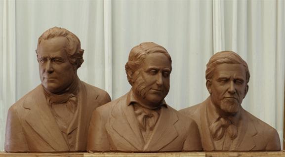 Don Juan Avila, John Forster, and Jose Serrano