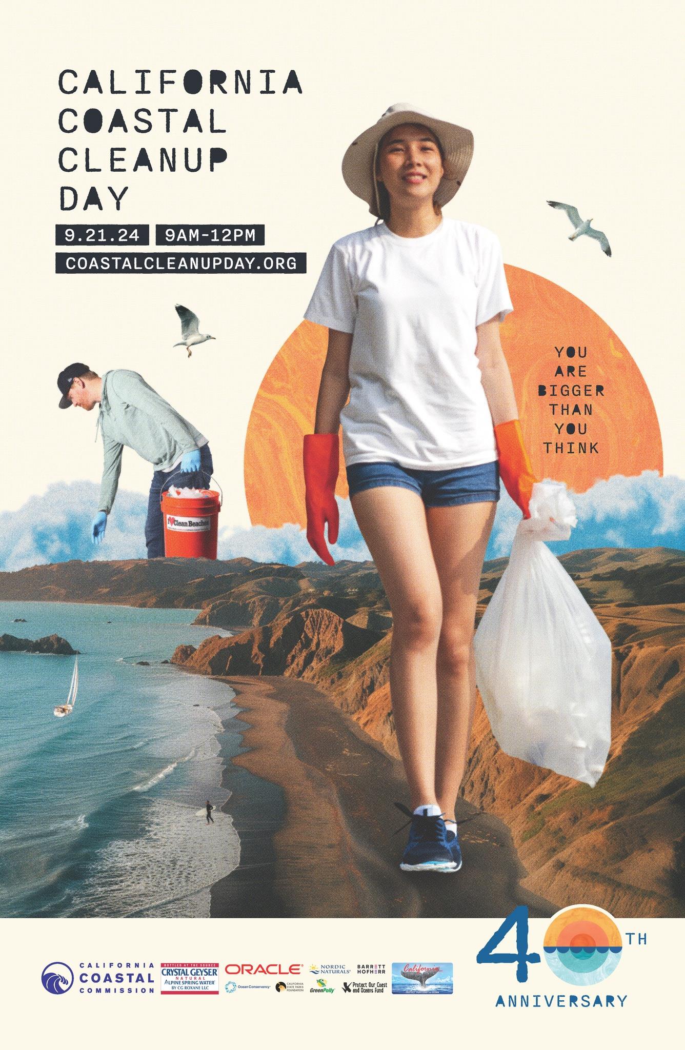 2024 CA Coastal Cleanup Day Flyer