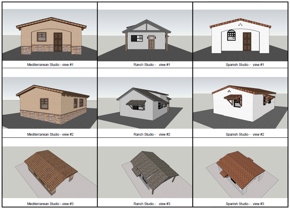 Studio - CLH Pre-Approved ADU Model Images